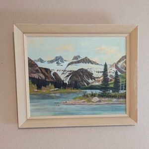 Mountain Oil Painting